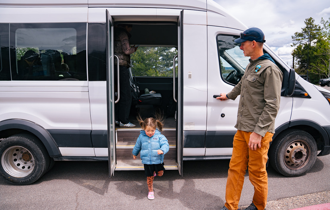 Transportation at your service in Grand Teton National Park