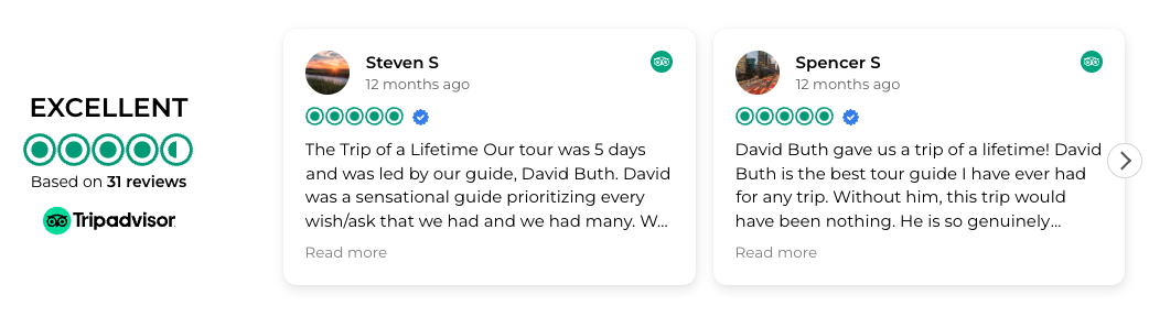 GWE_TA reviews Trip Advisor Review Section