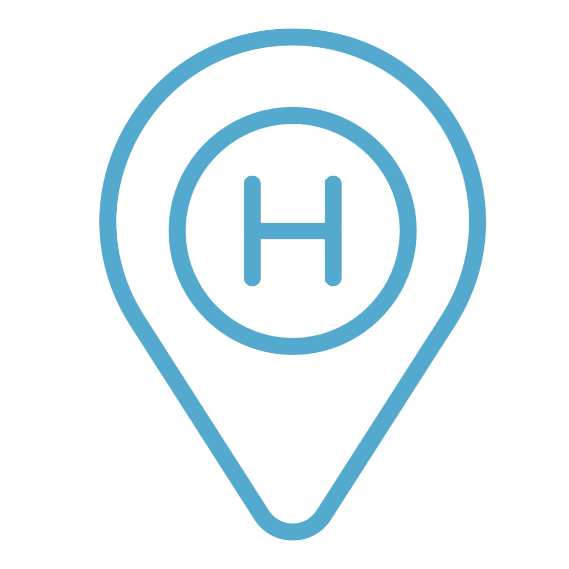 Hotel Pickup Icon winter